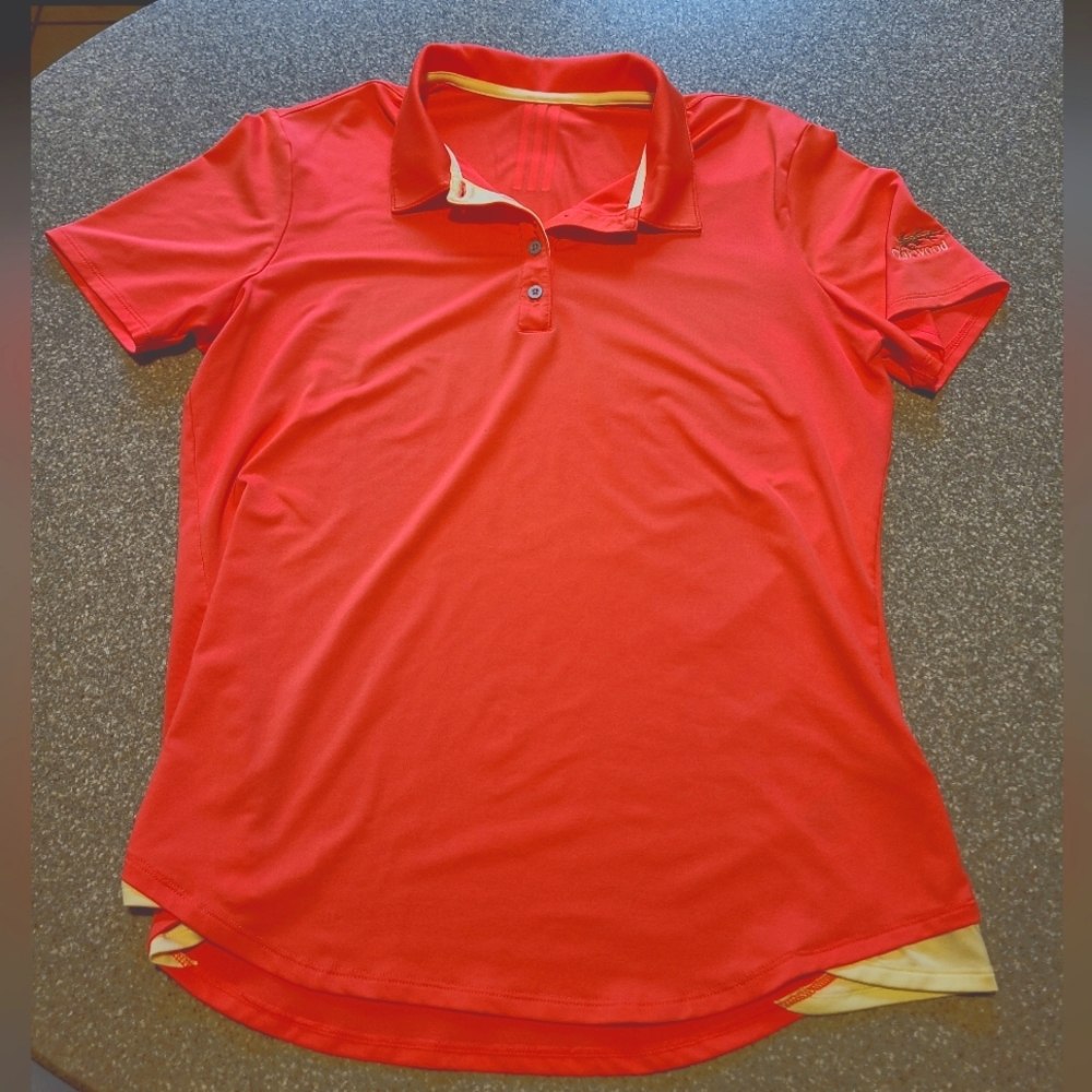 Womens adidas golf polo size 12/14 (large)